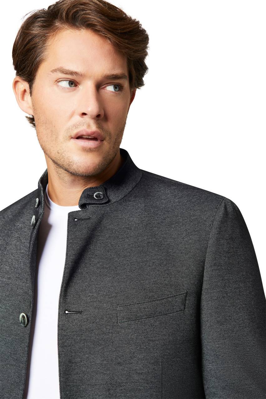 Digel Giacca alla coreana digel drop quattro comfort fit in jersey Acquista Ora