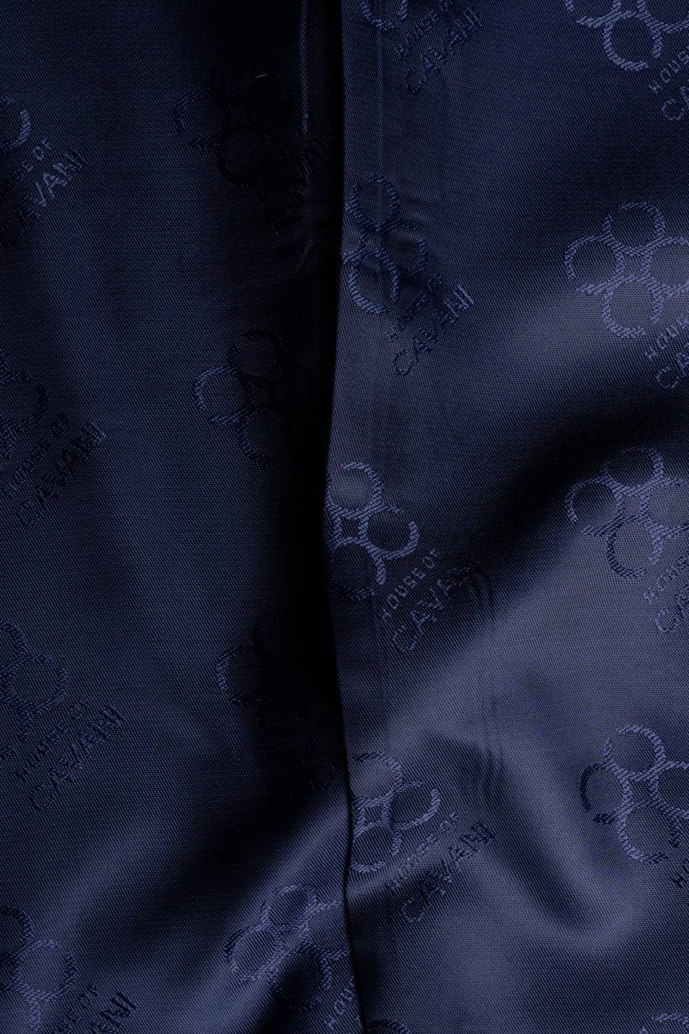 House of Cavani Giacca blazer cavani a quadretti blu stretch Promozione Limitata