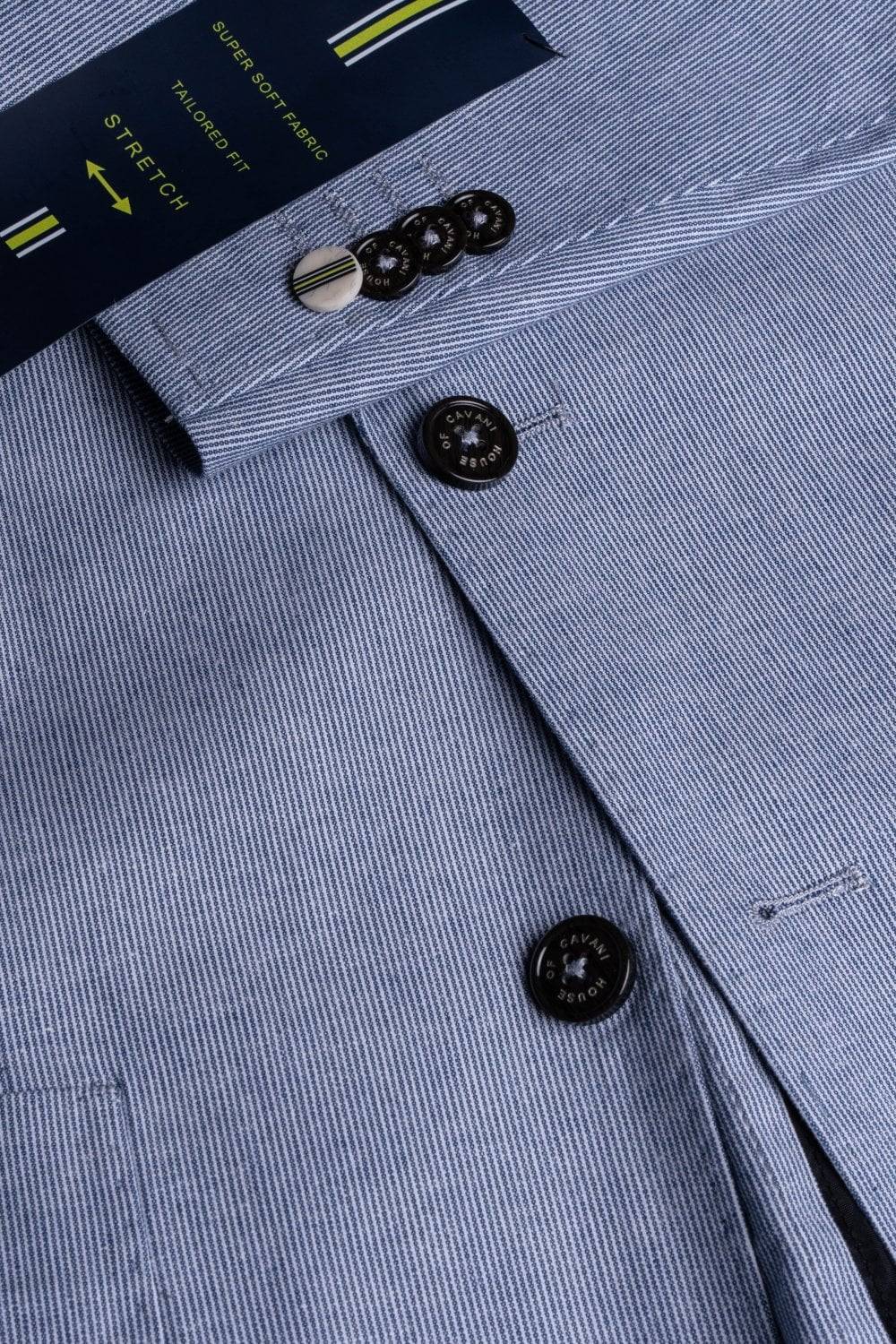 House of Cavani Giacca house of cavani semi foderata in cotone e lino modern fit Fino Al -60%