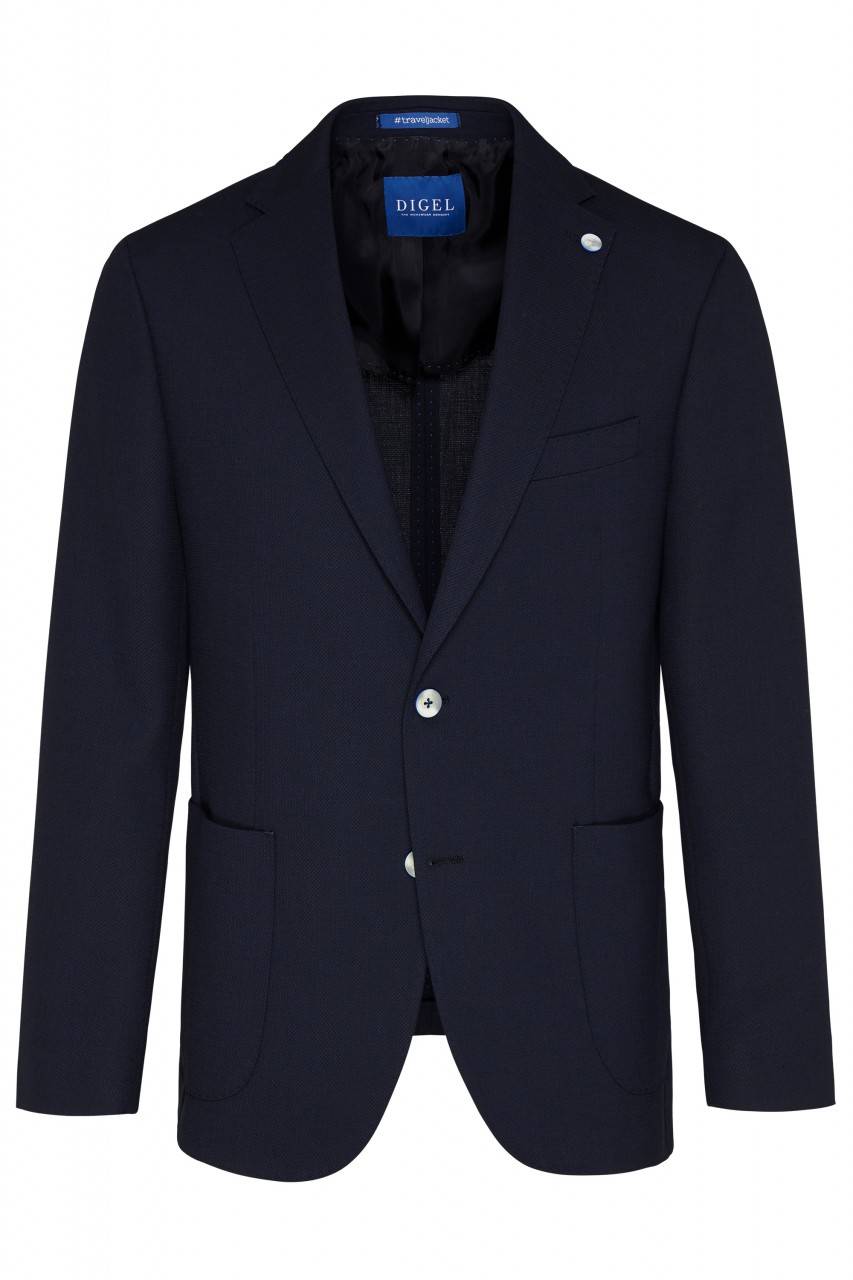 Digel Giacca blazer blu marine digel sfoderato drop sei modern fit Sottocosto