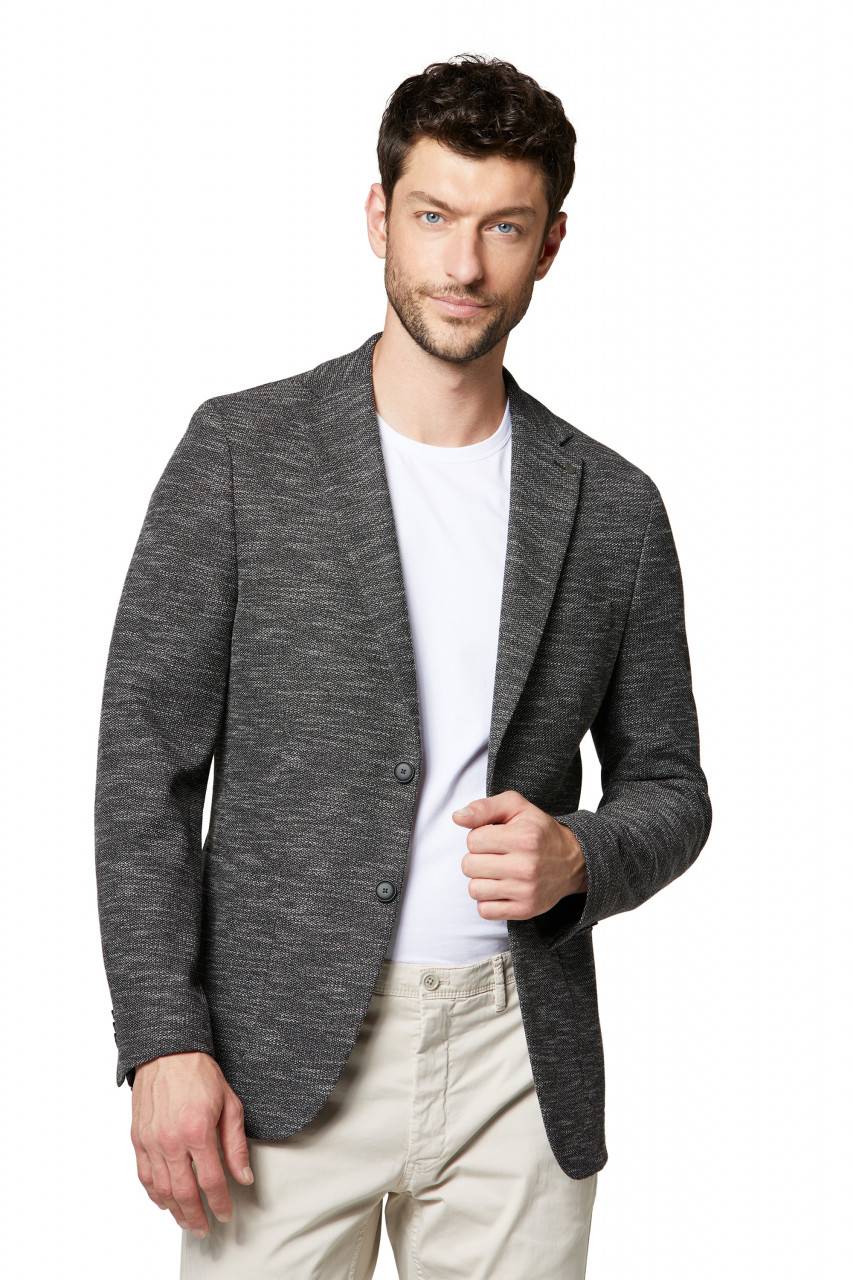 Digel Giacca in jersey grigio digel drop quattro corto Presa