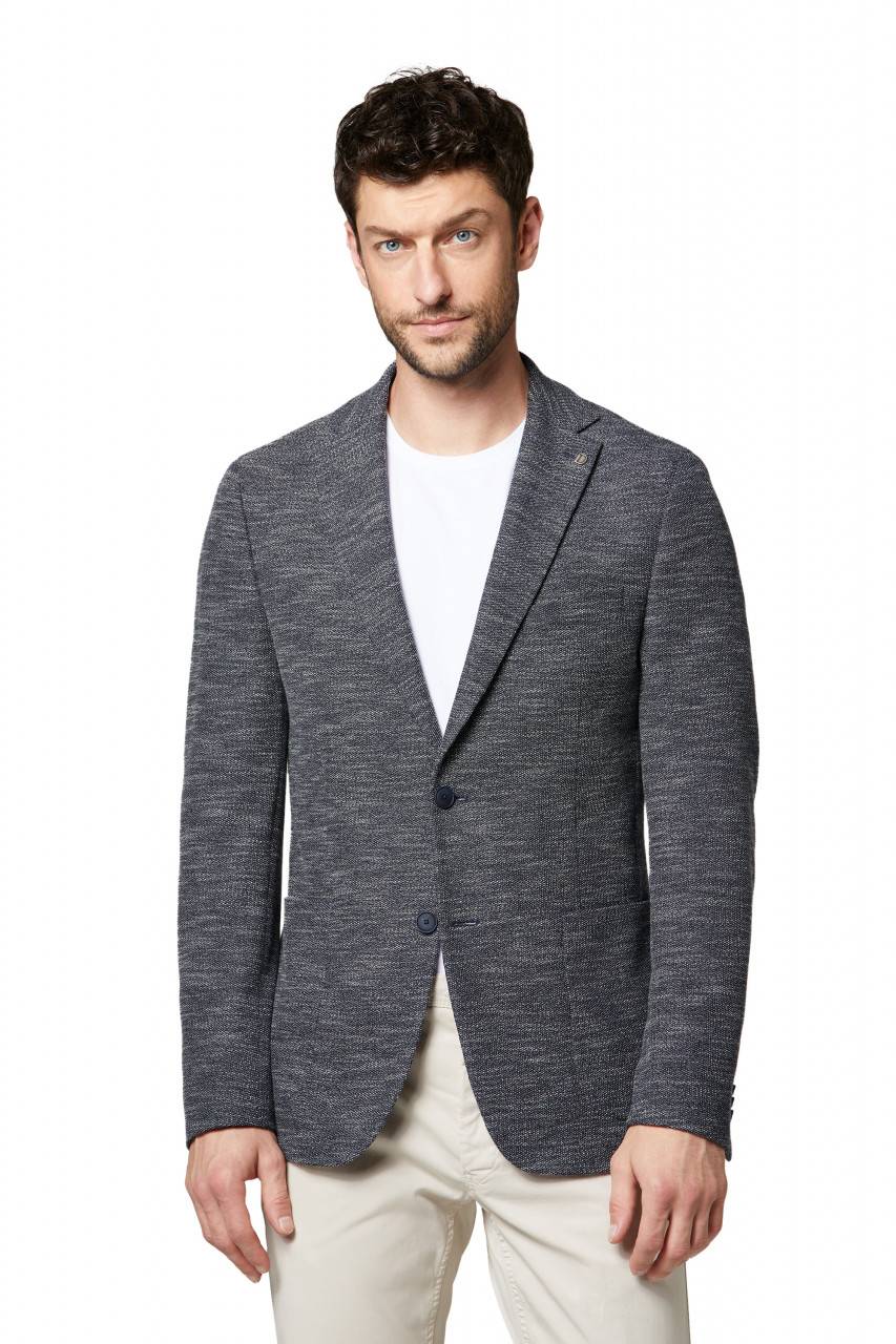 Digel Giacca in jersey blu digel drop quattro corto Sconto