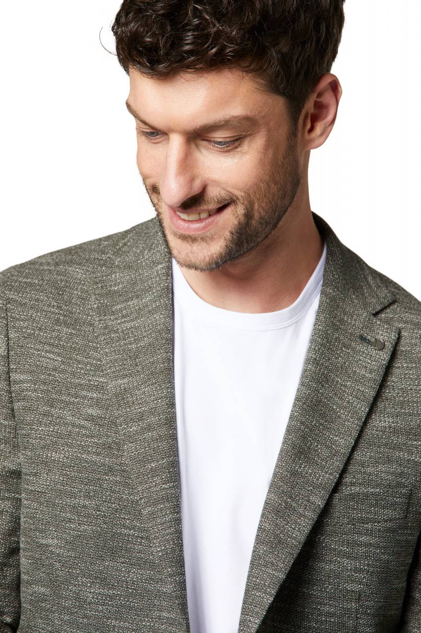 Digel Giacca in jersey verde digel drop sei modern fit Offerta