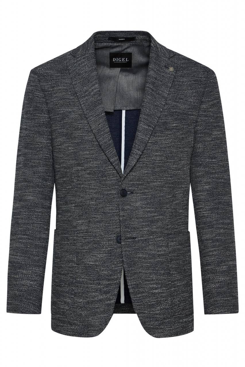 Digel Giacca in jersey grigia digel drop sei modern fit Economico