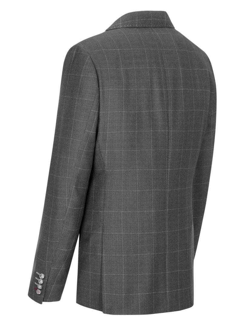 Digel Giacca grigio a quadri digel drop sei modern fit Saldi Di Fabbrica
