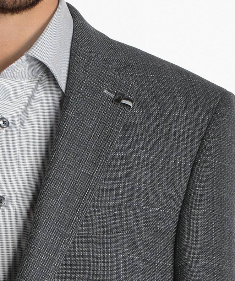 Digel Giacca grigio a quadri digel drop sei modern fit Saldi Di Fabbrica