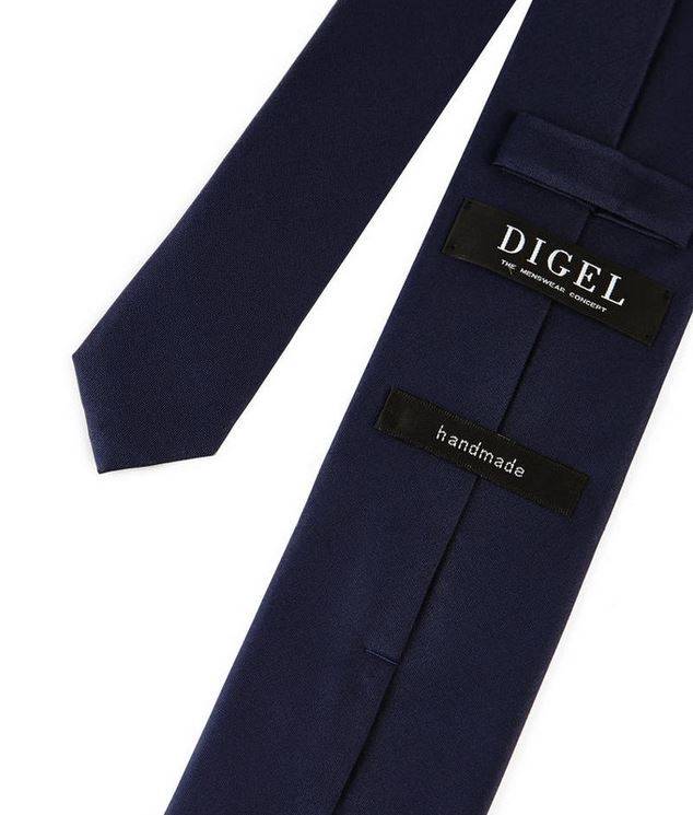 Digel Cravatta blu digel in seta pura Moda