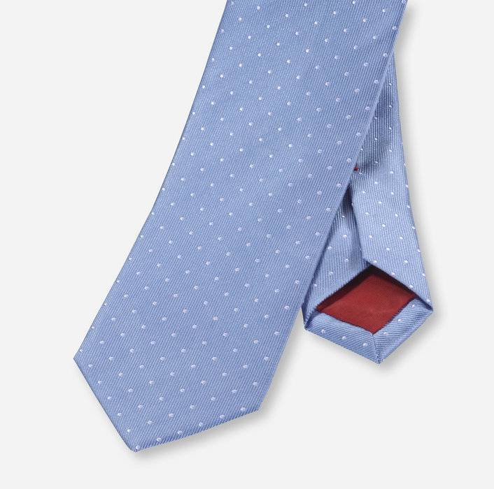 Olymp Cravatta a pois slim in seta pura olymp in otto colori Spedizione Gratuita