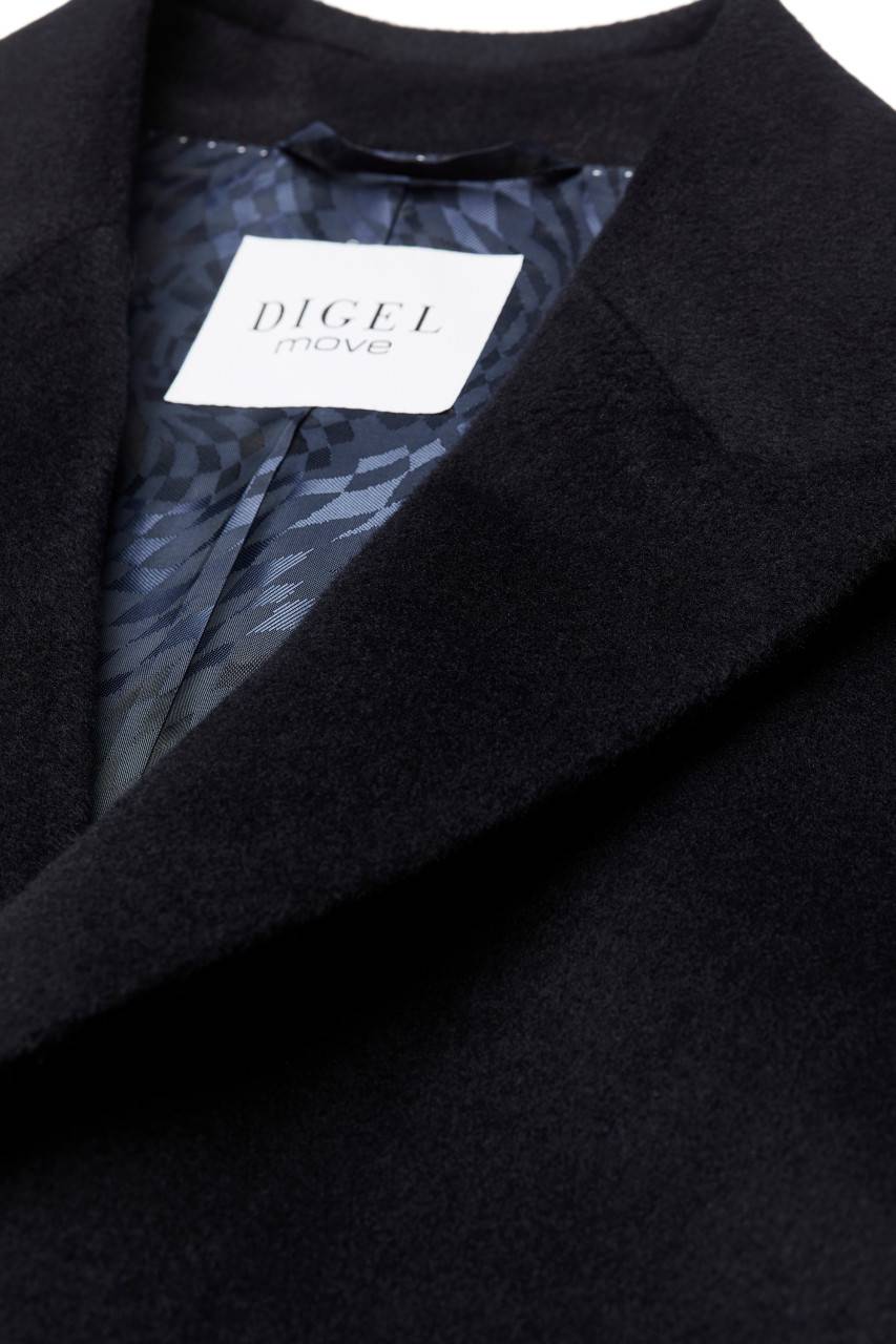Digel Cappotto digel blu slim fit in misto cashmere Convenienza