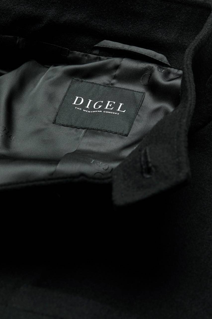 Digel Cappotto digel collo alla careana in misto lana modern fit Economico