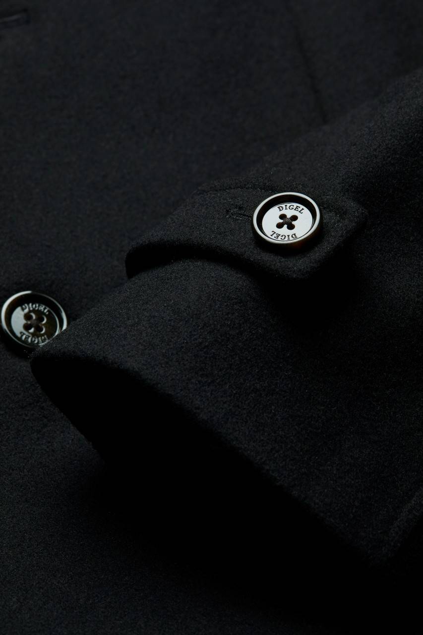Digel Cappotto digel collo alla careana in misto lana modern fit Economico