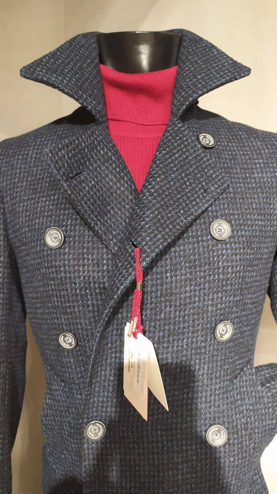 Falko Rosso Peacoat cappotto giaccone moda slim fit falko rosso Hotsell