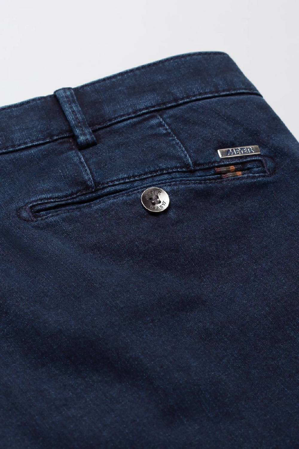 Meyer Jeans meyer in denim tencel™ dark blu stone modern fit Nuova