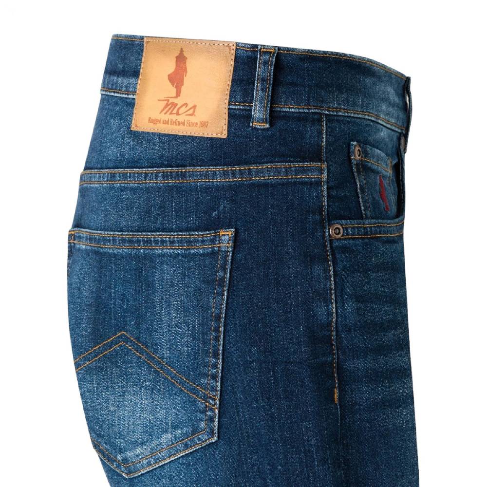 MCS Jeans mcs regular fit lavaggio scuro denim stretch Pezzi Unici