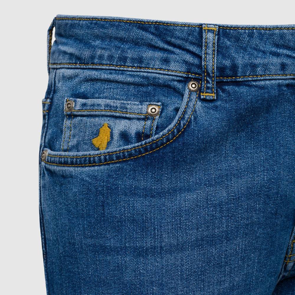MCS Jeans stretch lavaggio medio mcs regular fit denim Qualità Garantita