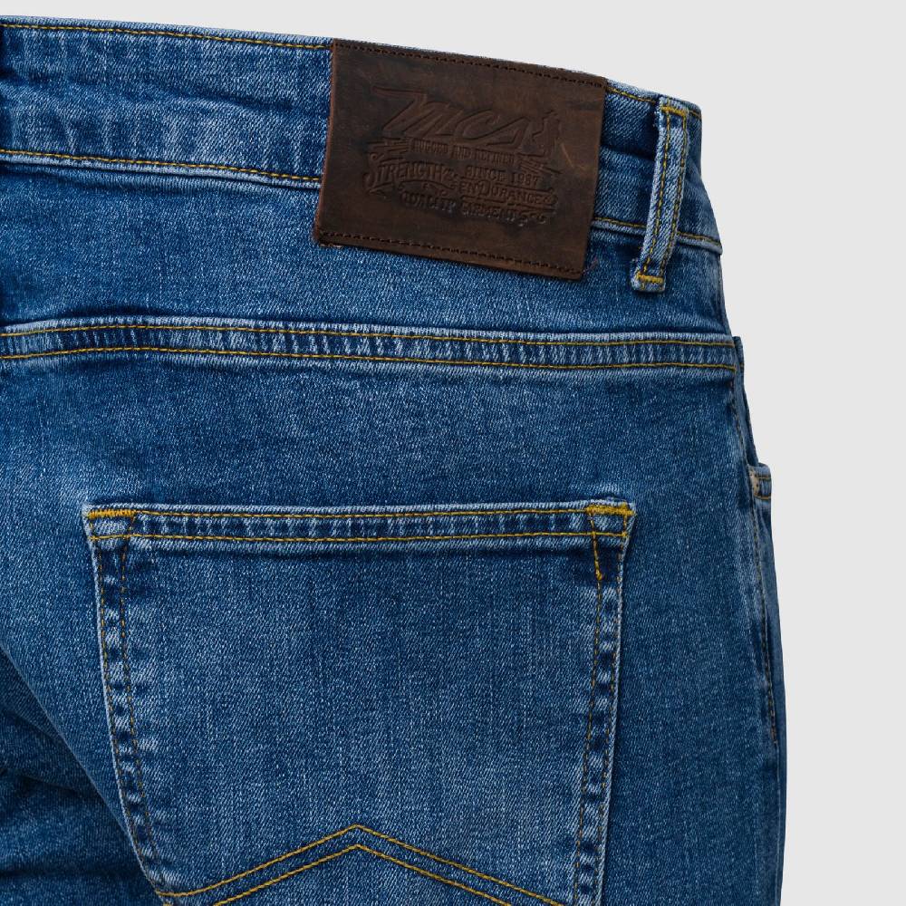 MCS Jeans stretch lavaggio medio mcs regular fit denim Qualità Garantita