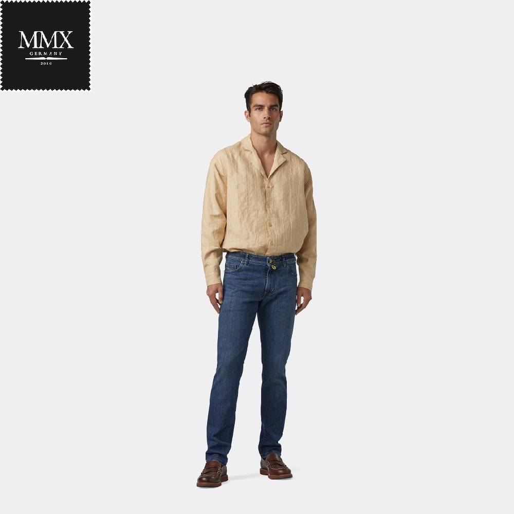 MMX Germany Jeans mmx blu stone washed stretch slim fit Acquista Ora