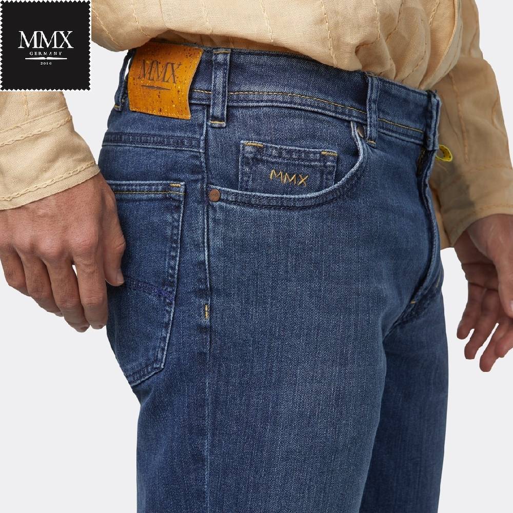 MMX Germany Jeans mmx blu stone washed stretch slim fit Acquista Ora