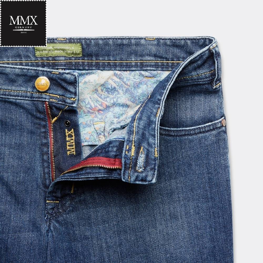 MMX Germany Jeans mmx blu stone washed stretch slim fit Acquista Ora