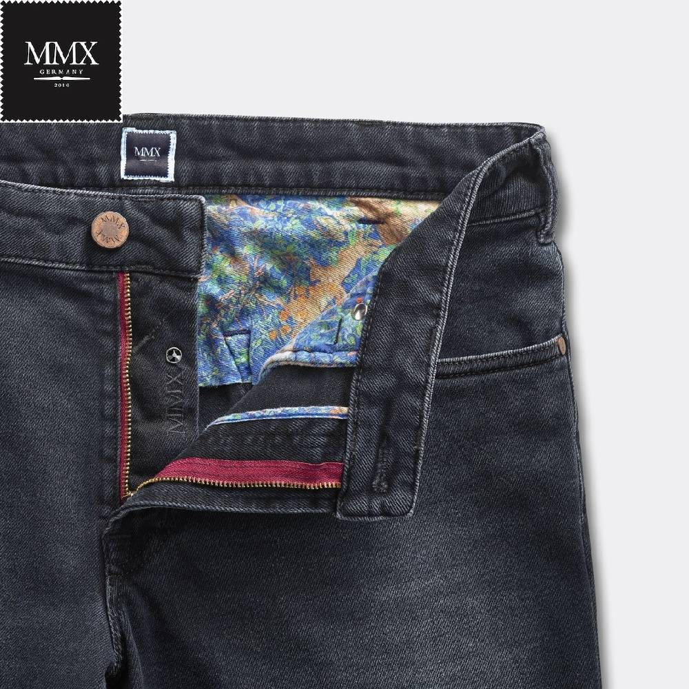 MMX Germany Jeans blu scuro mmx denim stretch autentico Fino Al -60%