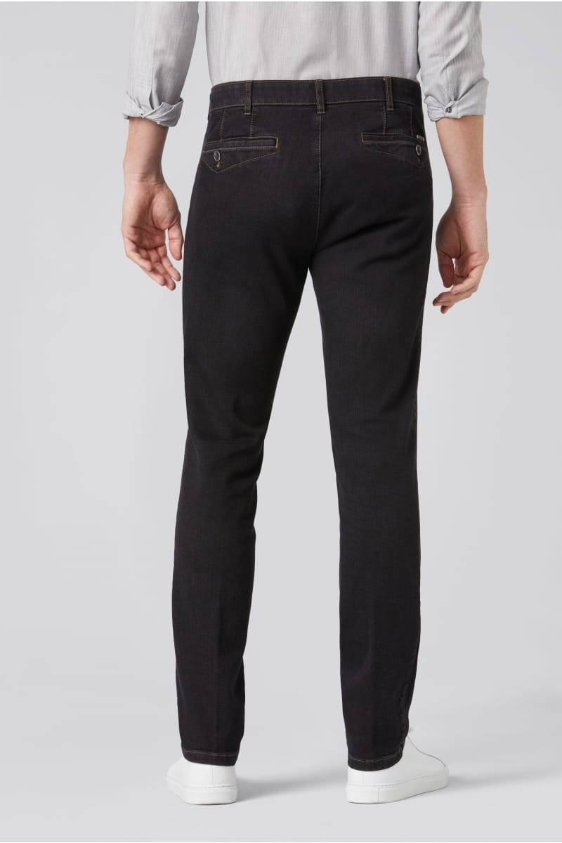 Meyer Cinque tasche meyer in denim super stretch slim fit Shopping Online