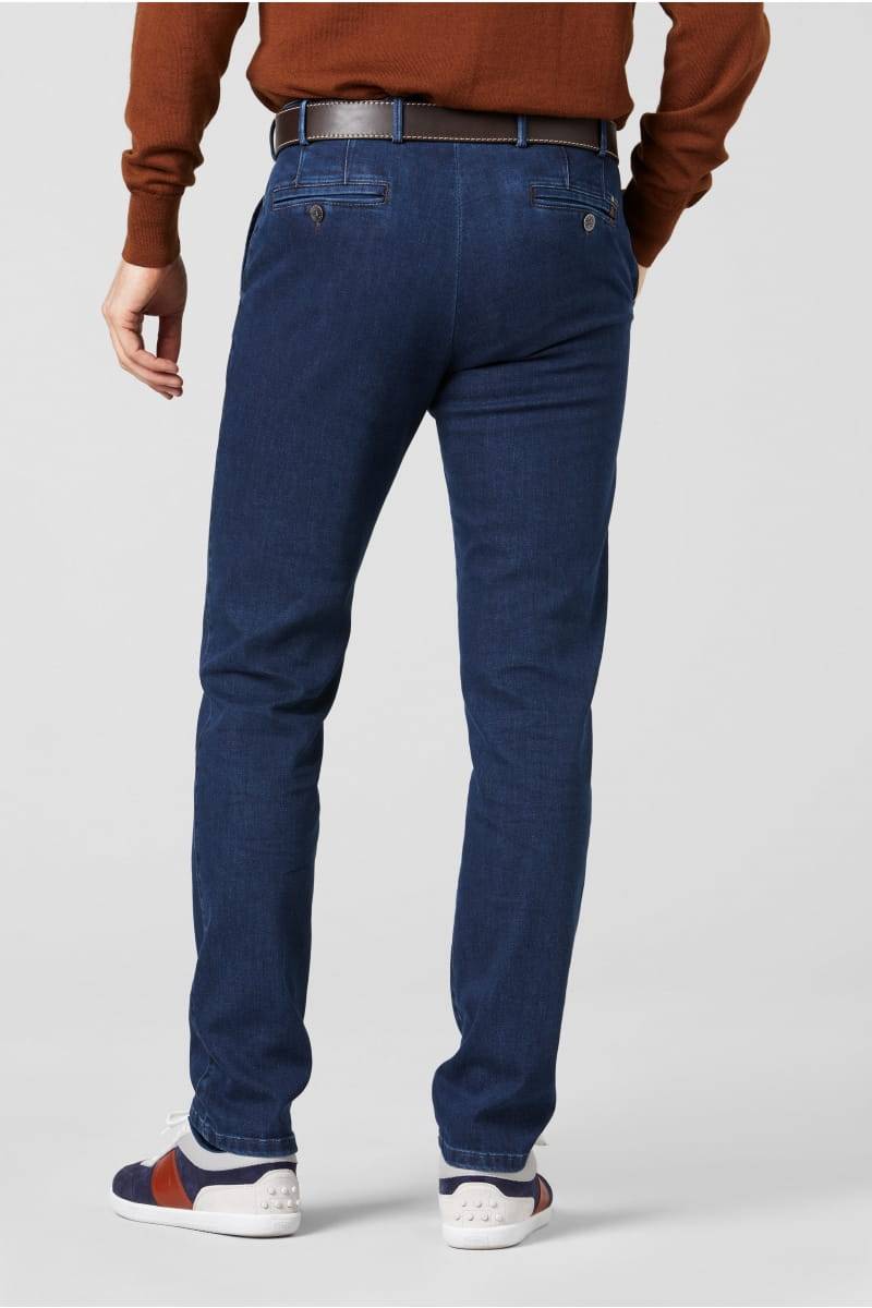 Meyer Pantalone in denim flex meyer blu stone modern fit Prezzo Ridotto