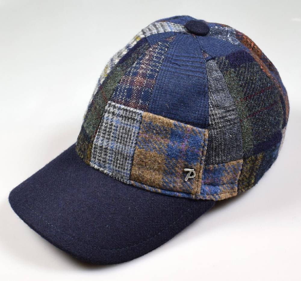 Panizza Cappello baseball panizza patchwork multicolor con paraorecchie Convenienza