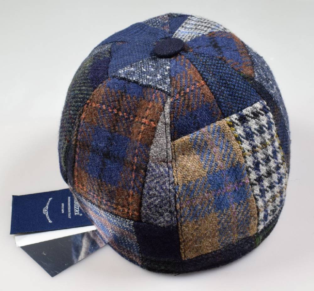 Panizza Cappello baseball panizza patchwork multicolor con paraorecchie Convenienza