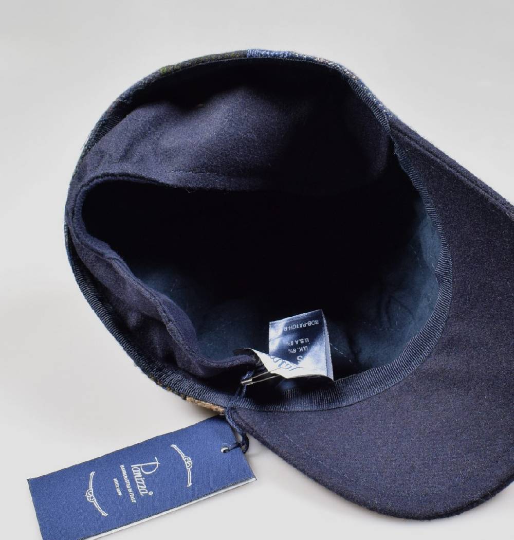 Panizza Cappello baseball panizza patchwork multicolor con paraorecchie Convenienza