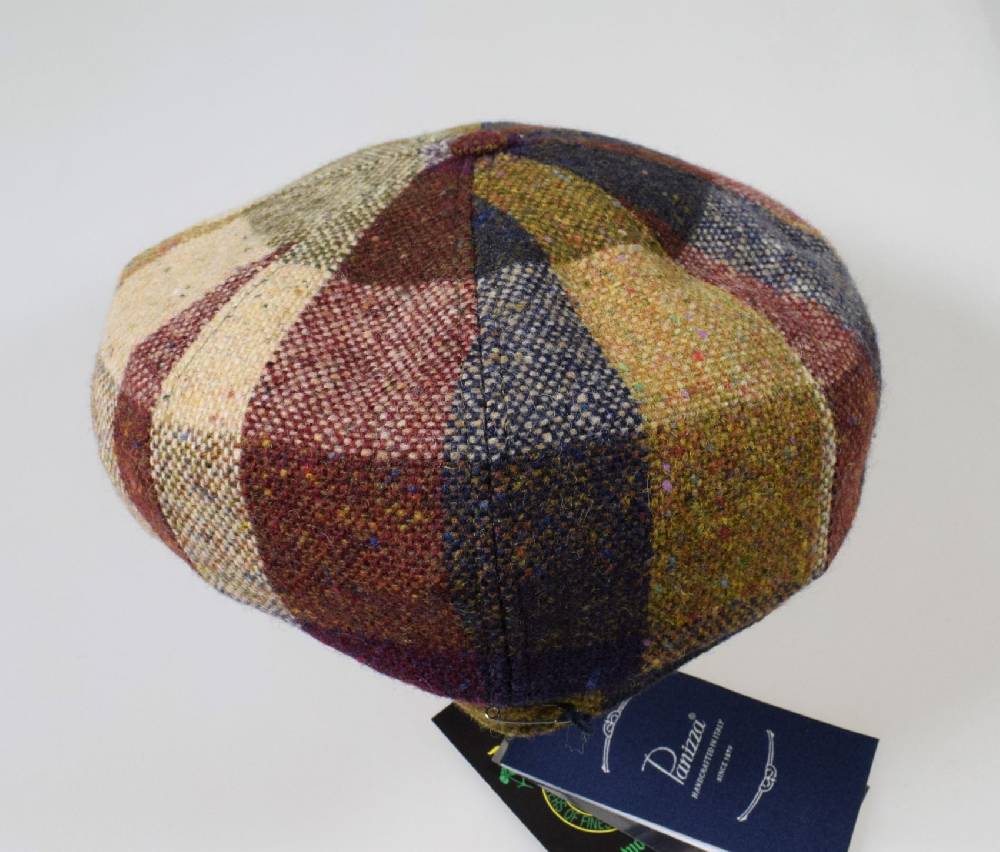 Panizza Cappello panizza lana tweed donegal irlandese peaky blinders I Più Venduti