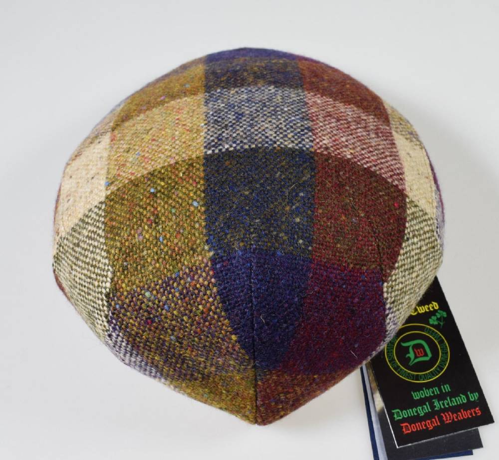 Panizza Coppola panizza patchwork pura lana tweed donegal Vendite Flash