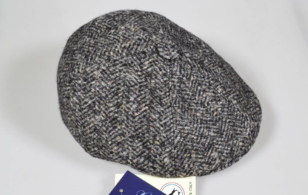 Imor di Banfi Coppola in misto lana grigio a tweed imor di banfi Italy
