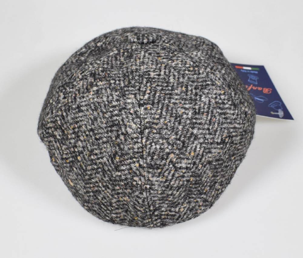 Imor di Banfi Coppola in misto lana grigio a tweed imor di banfi Italy