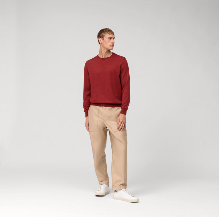 Olymp Girocollo olymp barolo lana merinos regular fit Spedizione Gratuita