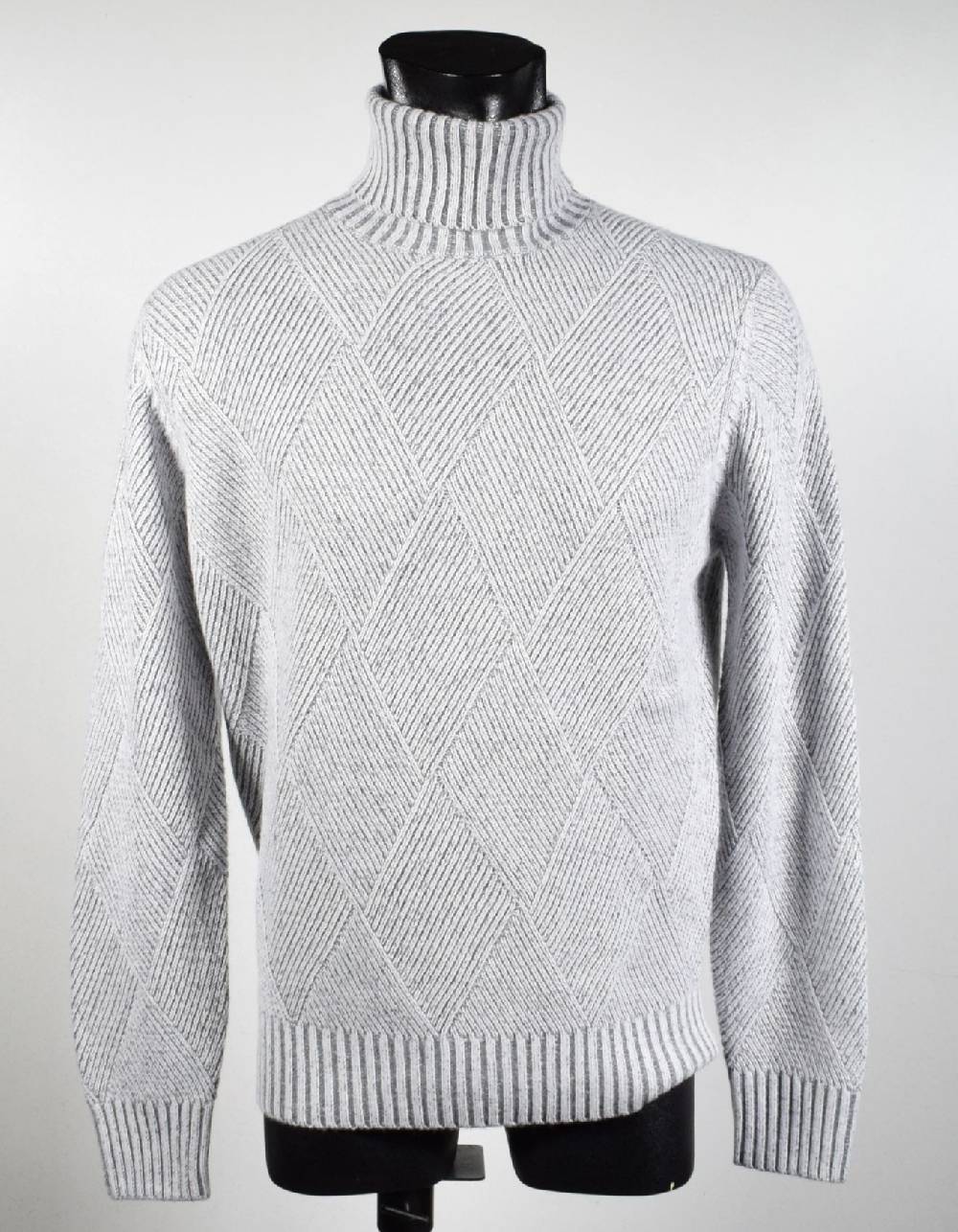 Cavalieri Milano Dolcevita intarsio vanisè cavalieri lana cashmere Hotsell