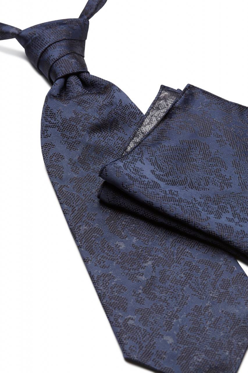 Digel Panciotto gilet blu completo di cravatta e pochette digel cerimonia In Saldo