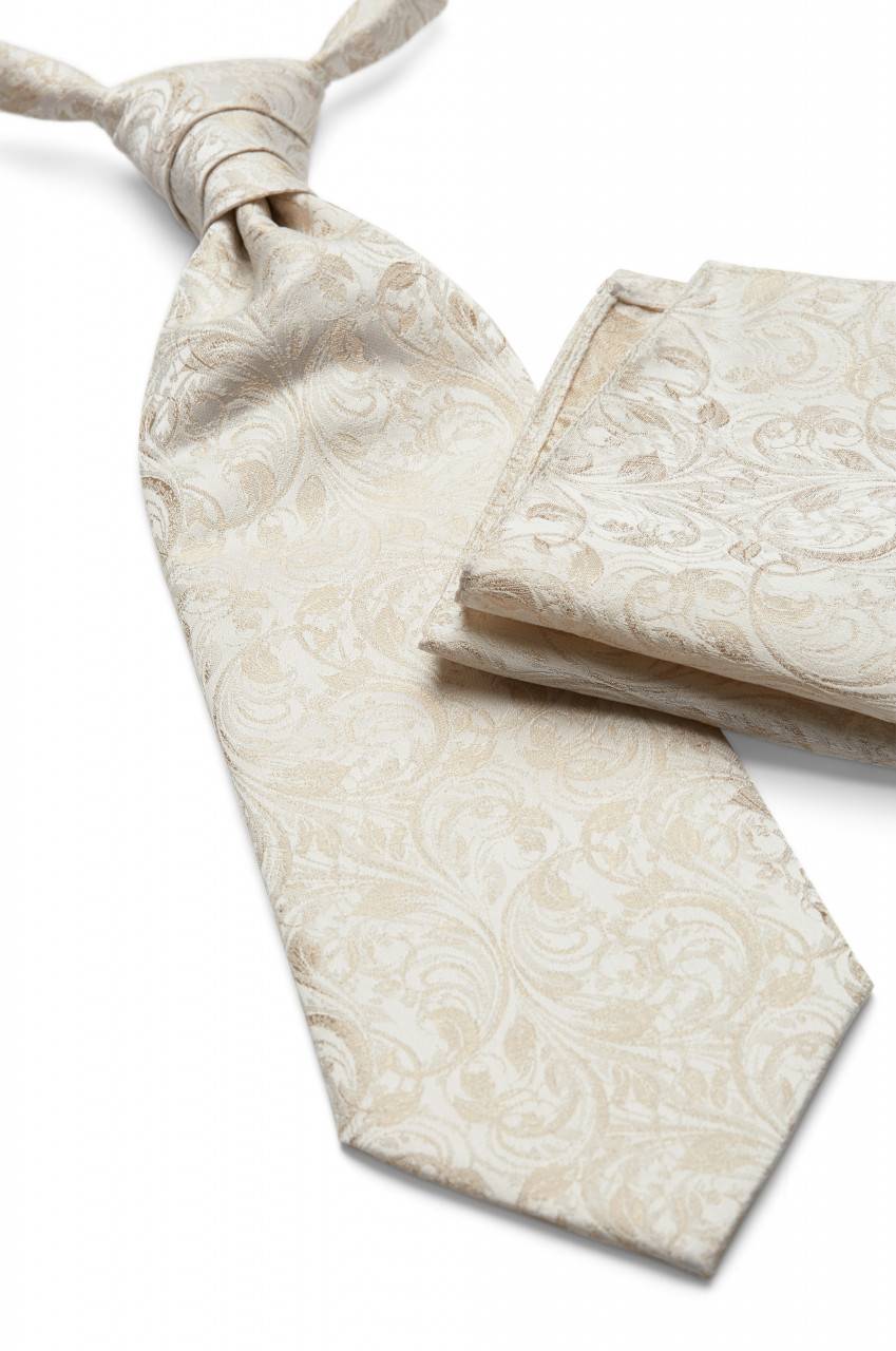 Digel Panciotto elegante cerimonia digel champagne ecru con cravatta Saldi Di Fabbrica