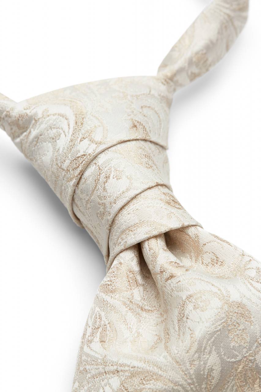 Digel Panciotto elegante cerimonia digel champagne ecru con cravatta Saldi Di Fabbrica