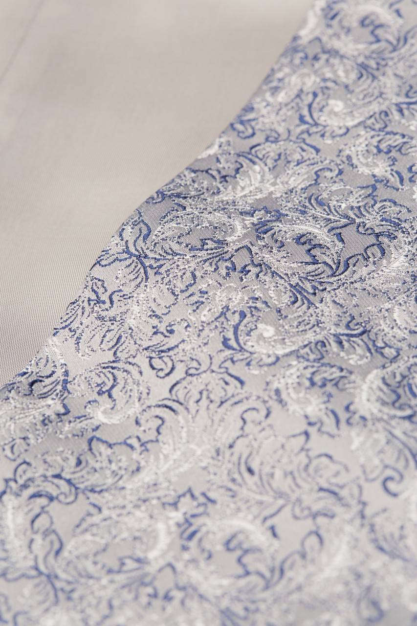 Digel Panciotto elegante cerimonia digel grigio perla con blu I Più Venduti