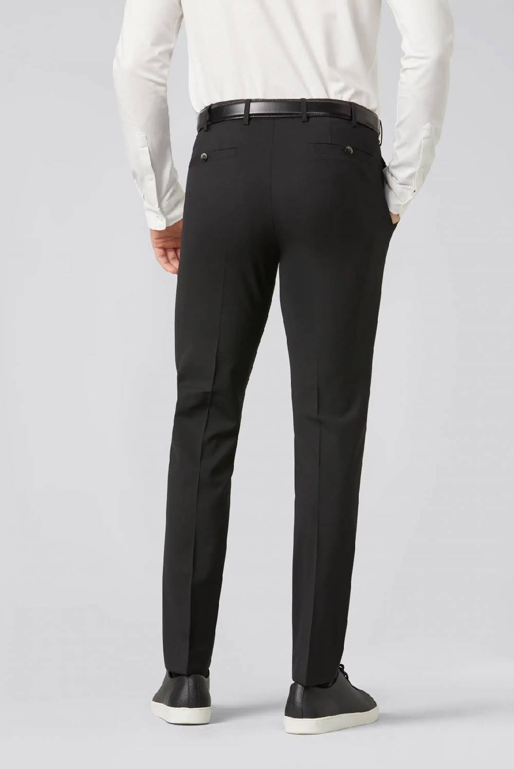 Meyer Pantalone meyer nero regular tropical comfort fit Promozione