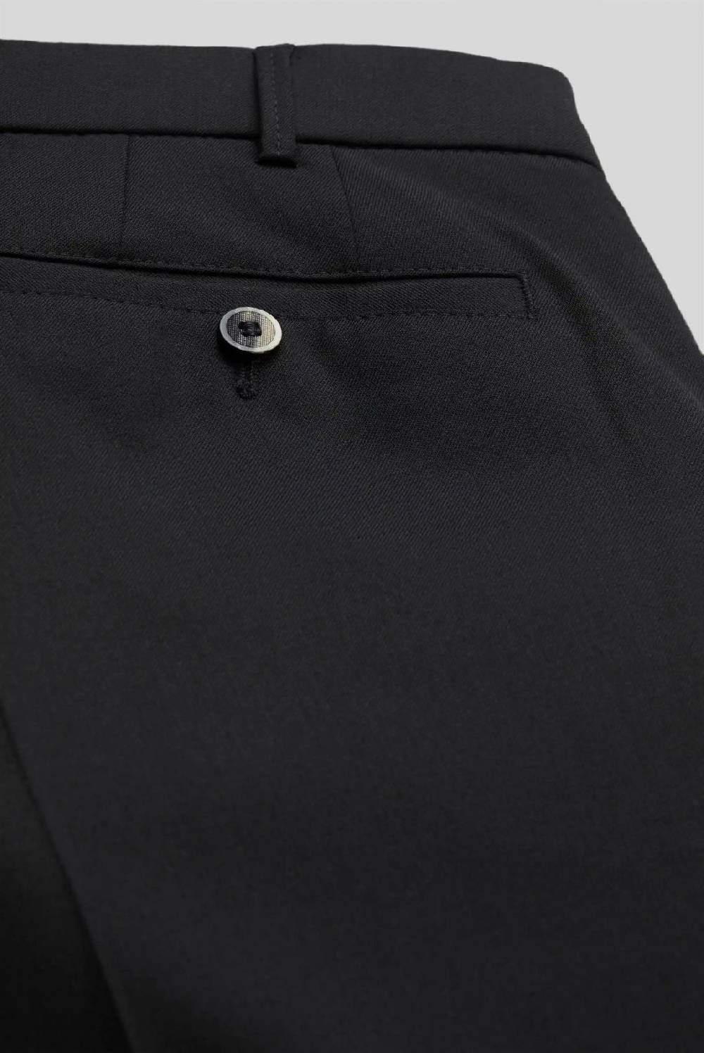 Meyer Pantalone meyer nero in premium soft twill comfort fit Spedizione Gratuita