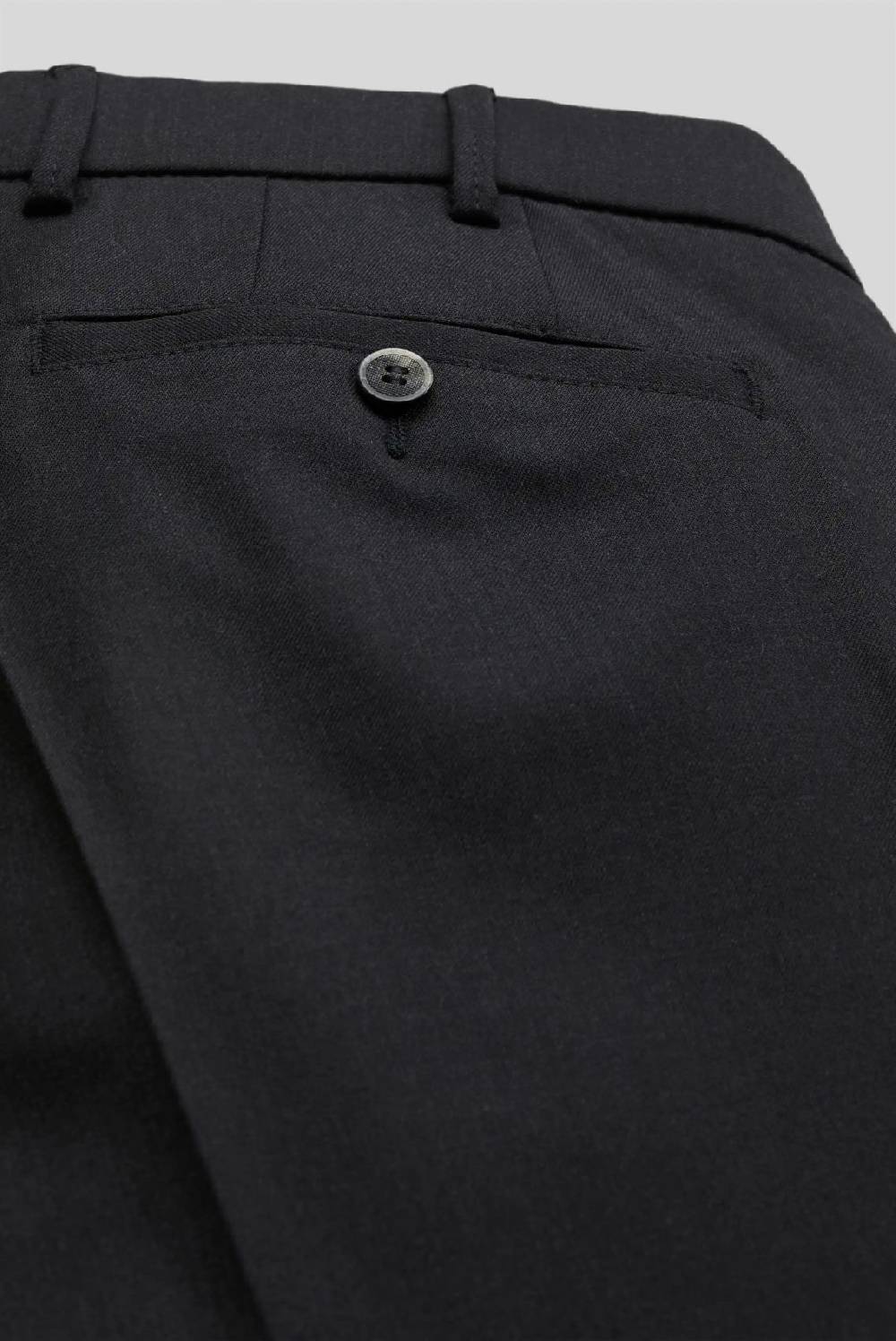 Meyer Pantalone meyer grigio antracite in premium soft twill comfort fit Soddisfazione Garantita
