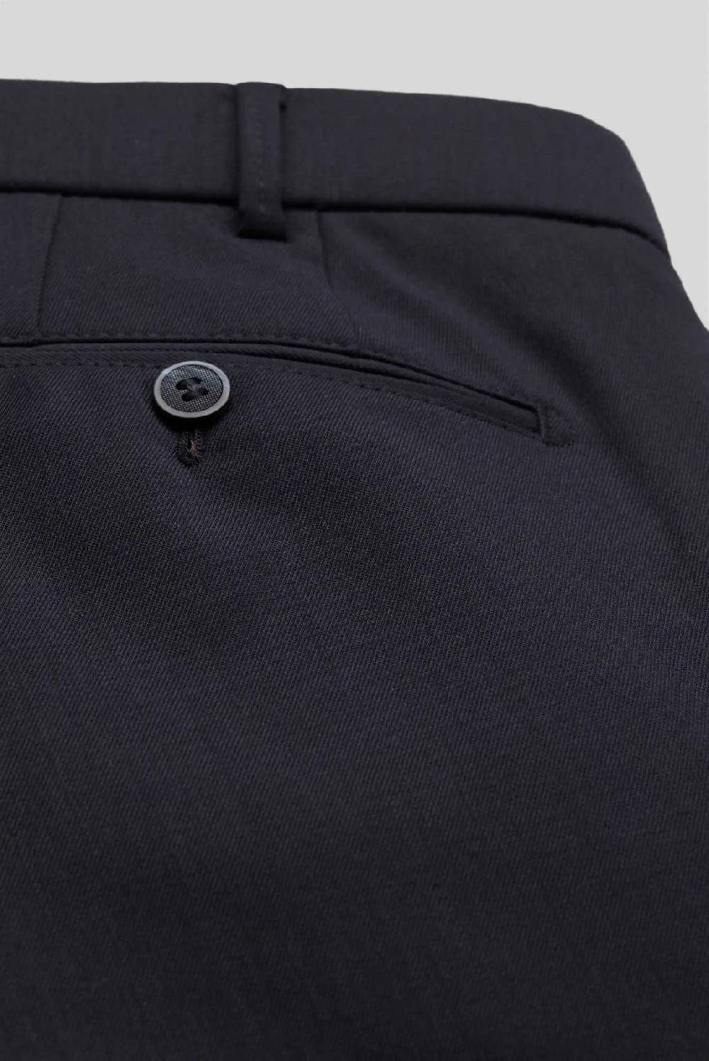 Meyer Pantalone meyer blu in twill teflon stretch Negozi Online