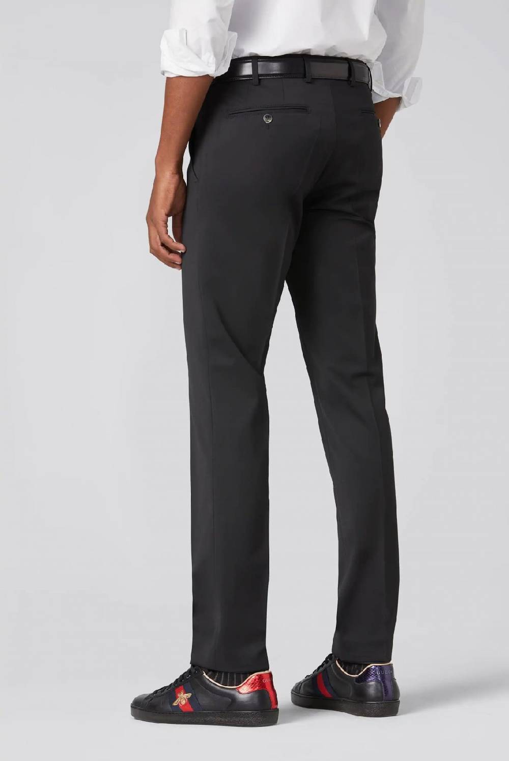 Meyer Pantalone nero meyer travel twill modern fit Promozione Limitata