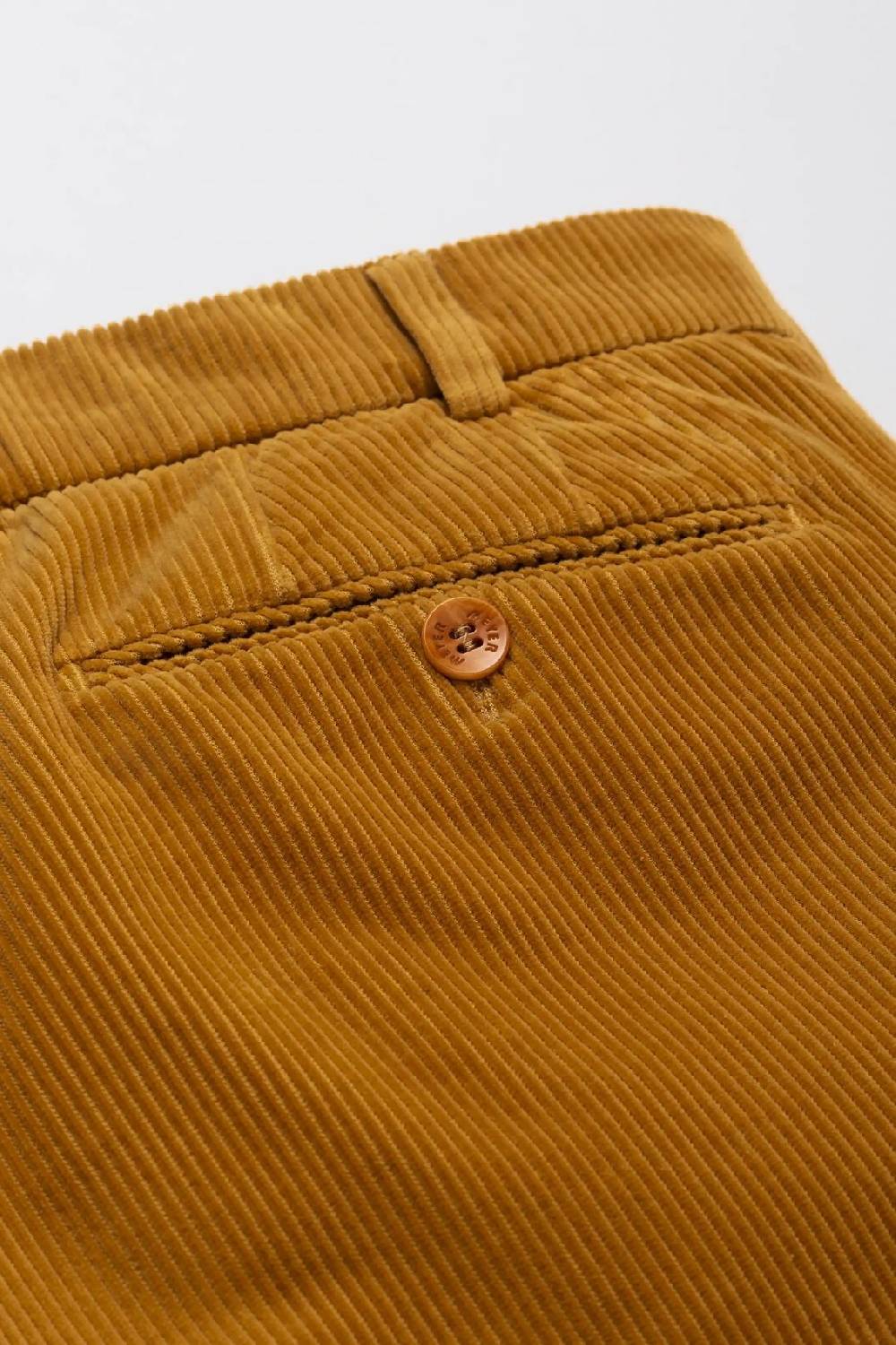 Meyer Pantalone color ambra meyer in velluto a coste luxury modern fit Convenienza