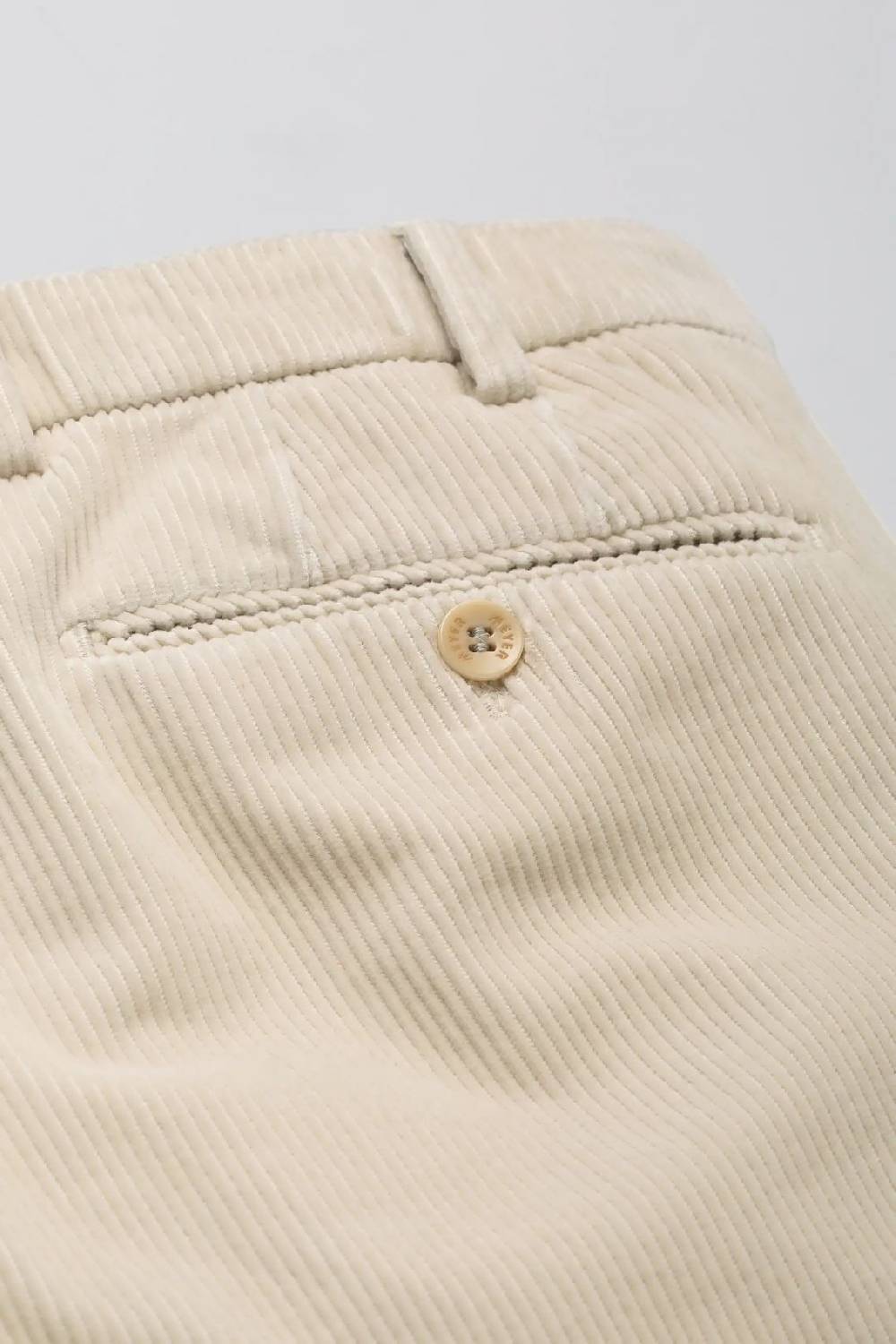 Meyer Pantalone avorio meyer in velluto a coste luxury modern fit Novità
