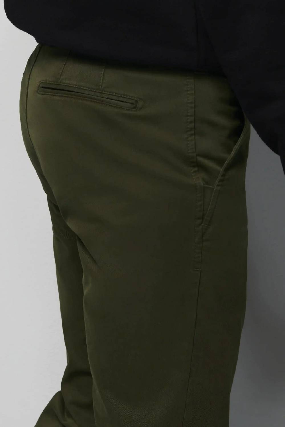 Meyer Pantalone regular fit verde cotone bio stretch m5 by meyer Outlet