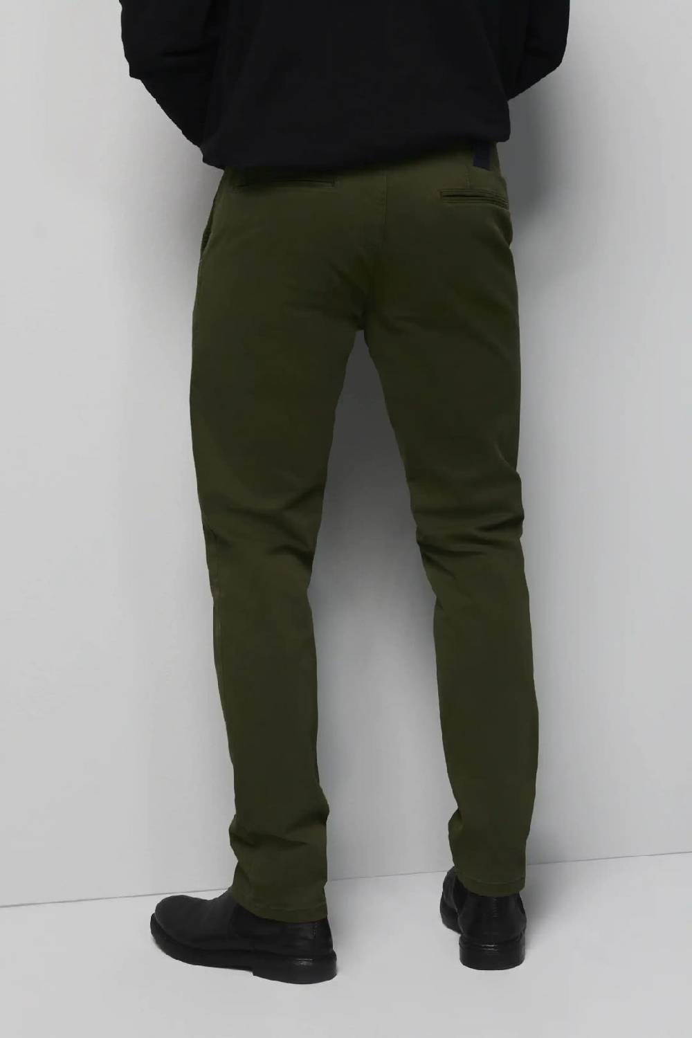 Meyer Pantalone regular fit verde cotone bio stretch m5 by meyer Outlet