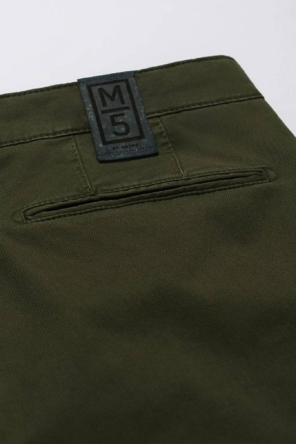 Meyer Pantalone regular fit verde cotone bio stretch m5 by meyer Outlet