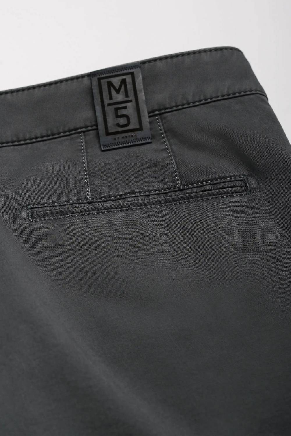 Meyer Pantalone regular fit grigio antracite cotone bio stretch m5 by meyer Saldi